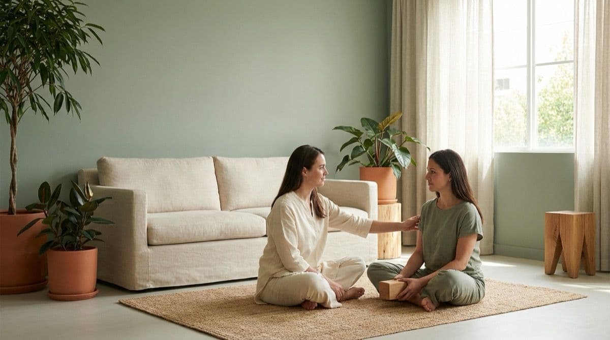 Coaching and bodywork session